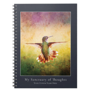 Hummingbird Notebook   Nature Art Journal
