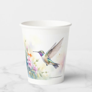 Hummingbird Paper Cups