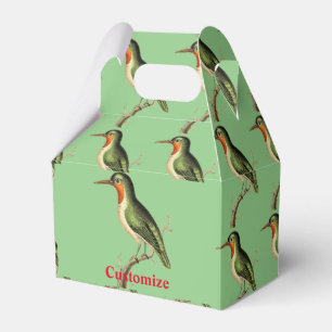 Hummingbird Perched Thunder_Cove  Favour Box