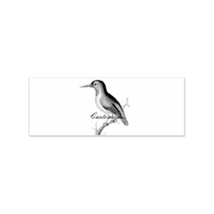Hummingbird Perched Thunder_Cove Rubber Stamp