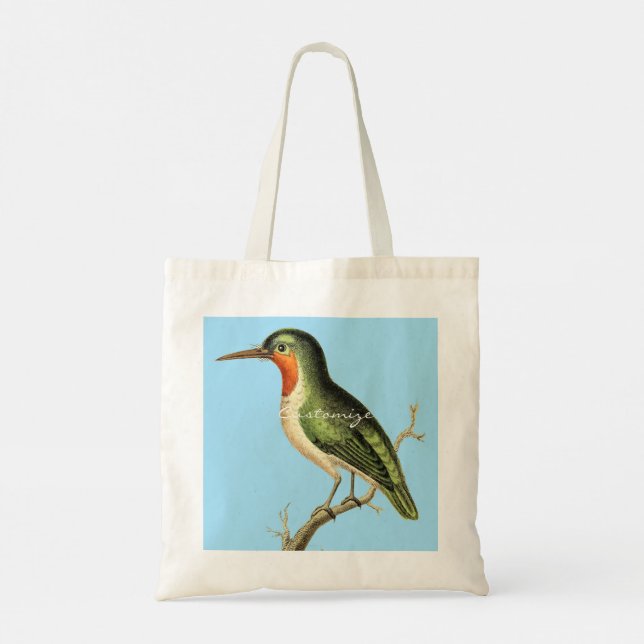Hummingbird Perched Thunder_Cove Tote Bag (Back)