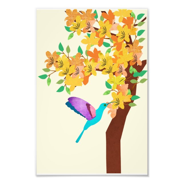 Hummingbird Photo Print (Front)