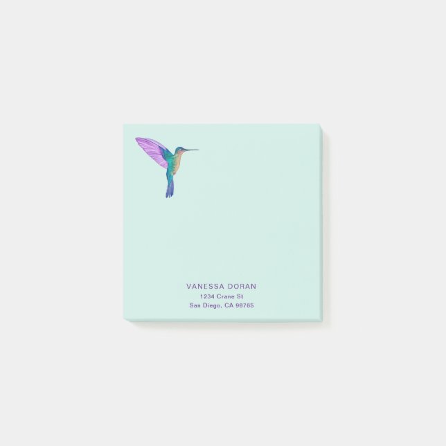 Hummingbird Post-it Notes (Front)