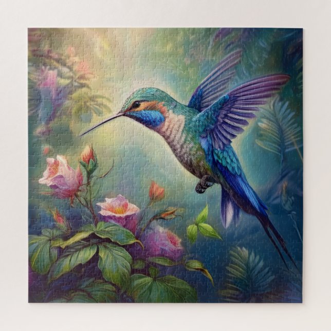Hummingbird Puzzle (Vertical)
