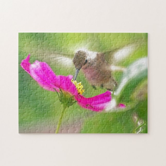Hummingbird Puzzle (Horizontal)