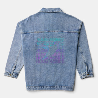 Hummingbird Retro Denim Jacket