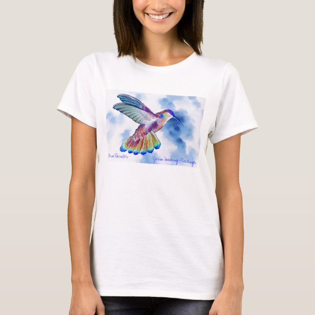 Hummingbird Reverse T-Shirt (Front)