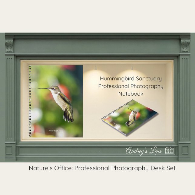 Hummingbird Sanctuary Professional Photography  Notebook (Creator Uploaded)