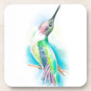 Hummingbird Singing Coaster