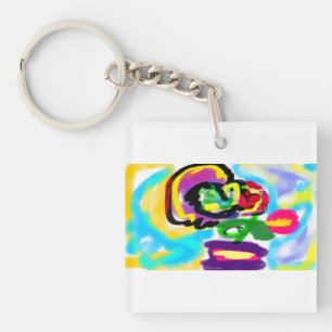Hummingbird spring key ring