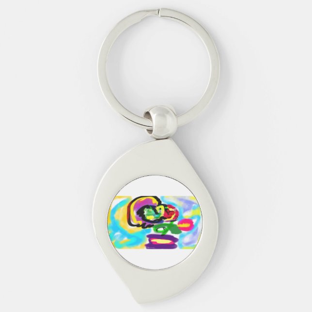 Hummingbird spring  key ring (Front)