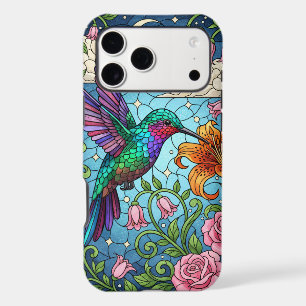Hummingbird Stained Glass Illustration