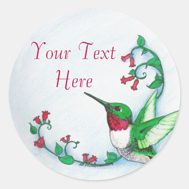 Hummingbird Stickers (Front)