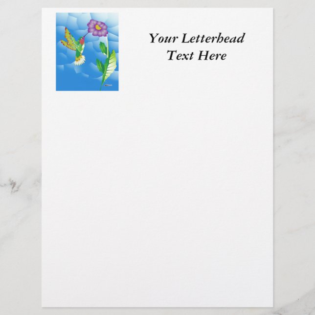 Hummingbird:  Stylised (Front)