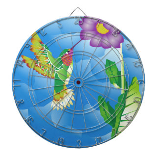 Hummingbird:  Stylised Dartboard