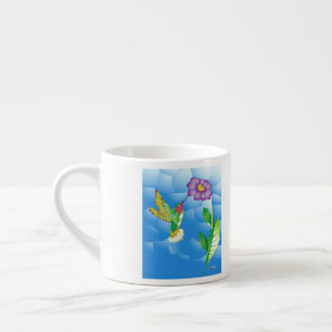 Hummingbird:  Stylised Espresso Cup