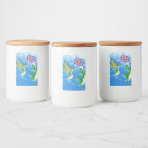 Hummingbird: Stylised Food Label