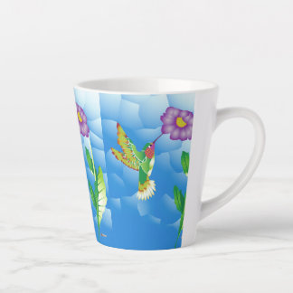 Hummingbird: Stylised Latte Mug