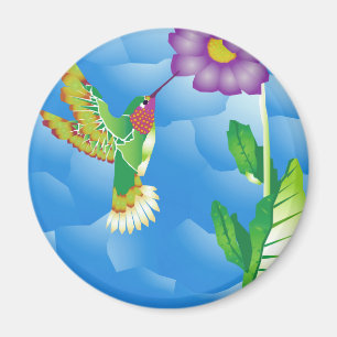 Hummingbird: Stylised Magnet