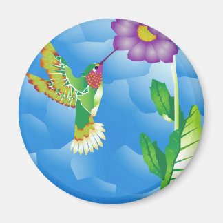 Hummingbird: Stylised Magnet