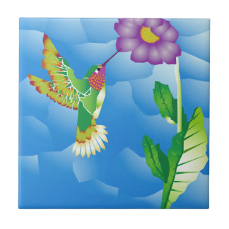 Hummingbird: Stylised Tile