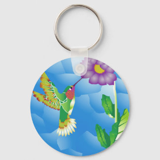 Hummingbird: Stylized Key Ring