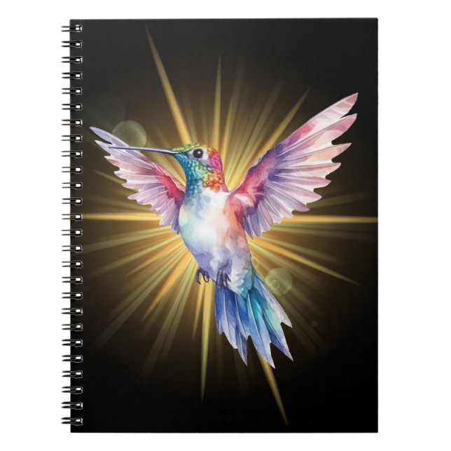 Hummingbird & Sun Notebook (Front)