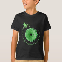 Hummingbird Sunflower Green Ribbon Kidney Disease