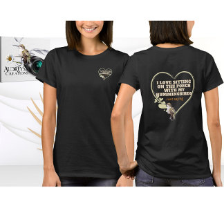 Hummingbird T-Shirt Black