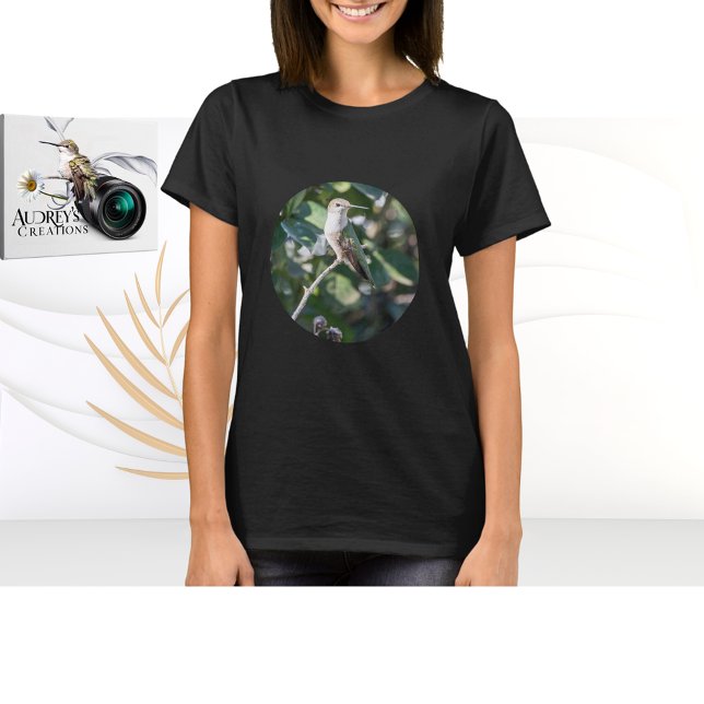 Hummingbird T-Shirt Design #4Q7A9974 (All hummingbird lovers will love these unique designs featuring my hummingbird photographs!
)