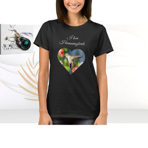 Hummingbird T-Shirt "I Love Hummingbirds"
