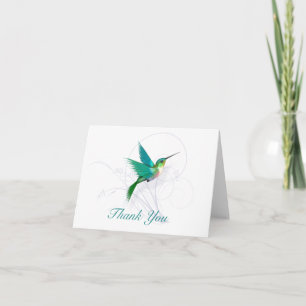 Hummingbird Thank You Card