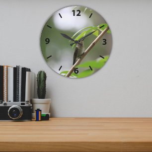 Hummingbird (The Watcher) Large Clock