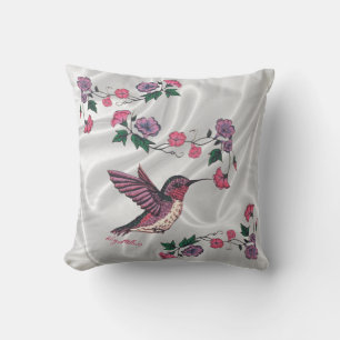 Hummingbird Throw Pillow