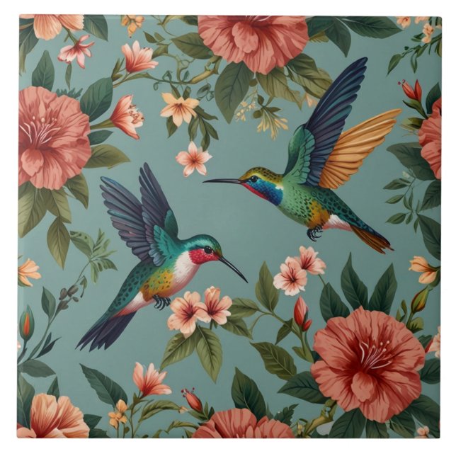 Hummingbird  tile (Front)