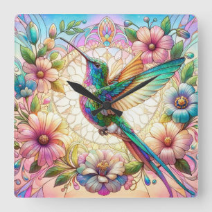 Hummingbird Wall Clock