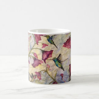 Hummingbird Watercolor Art Classic Mug