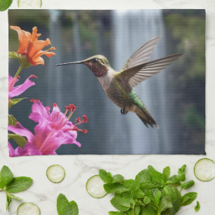 Hummingbird Waterfall Park,  Tea Towel