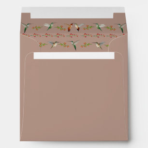 Hummingbird Wedding  Envelope
