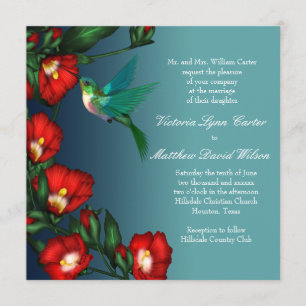 Hummingbird Wedding Invitations
