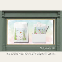 Hummingbird & Wildflower Baby Shower