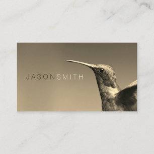 Hummingbird   Wildlife Photographer Business Card