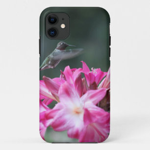 Hummingbird with belladonna lilies Case-Mate iPhone case