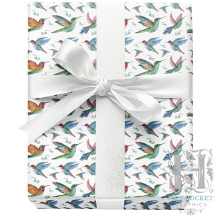 Hummingbird Wrapping Paper
