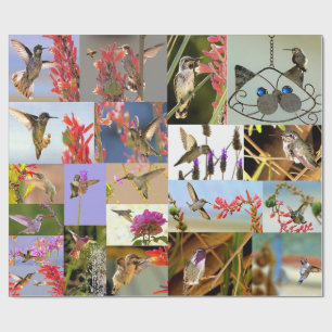 Hummingbird Wrapping Paper