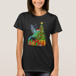 Hummingbird  Xmas Holiday Santa Hummingbird Christ T-Shirt