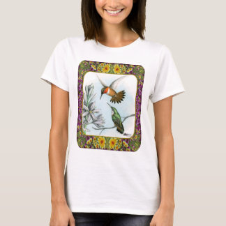 Hummingbirds and Flowers #2 T-Shirt