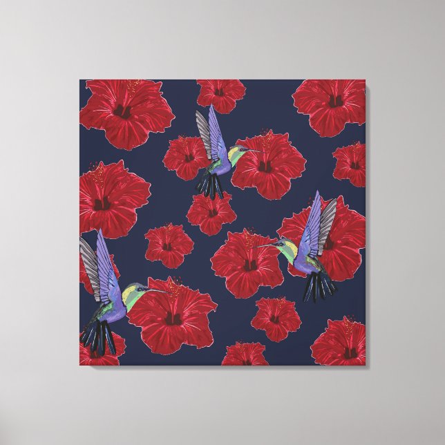 Hummingbirds Dream Canvas Print (Front)