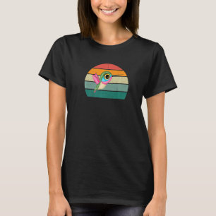 Hummingbirds fast wings flapping long beak humming T-Shirt