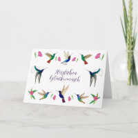  Hummingbirds Herzlichen Glückwunsch